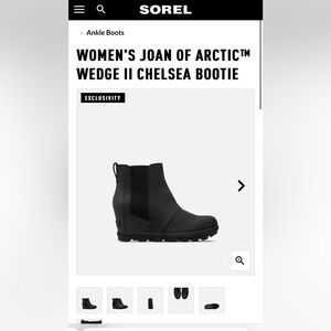 Sorel WOMEN'S JOAN OF ARCTIC™ WEDGE II CHELSEA BOOTIE